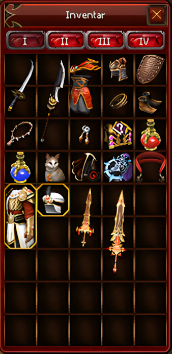 Starter Inventory